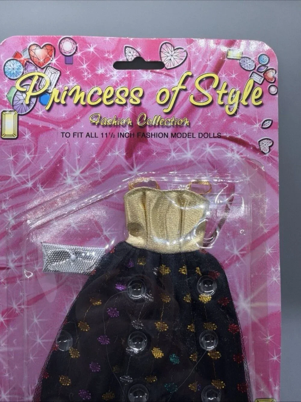 NIB (2001) Princess Of Style Fashion Doll DRESS, Bag, Shoes